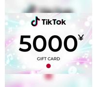 TikTok Gift Card 5000 JPY Key - JAPAN