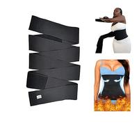Tiktok Quick Snatch Bendaggio Fasciatura lombare Supporto Per la Vita Trainer, Support Trainer Back Braces Postpartum Recovery for Women, Instant Body Shaping Bandage Wrap (3 meters)