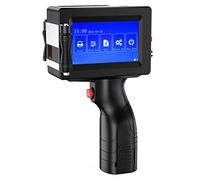 TIKTONER Stampante portatile portatile 1580P1 con touch screen da 4,3 pollici ad asciugatura rapida Stampante a getto d'inchiostro portatile Altezza di stampa 0,2-0,5 pollici per codice a