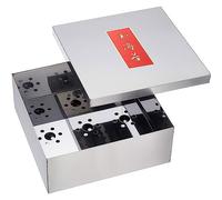 TIKUSAN Contenitore per alghe giapponesi per sushi nori, realizzato in acciaio inox giapponese (extra grande)