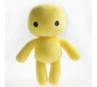 Tikwisdom Peluche Wobbly Life da 30 cm, personaggio del gioco giallo e polpo, cuscino imbottito per la decorazione della casa