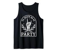 Til Death Do Us Party Season Spooky Season Wedding Bachelorette Canotta