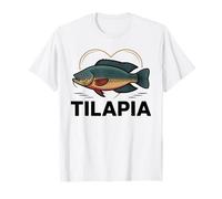 Tilapia Pesca Pesce Pesca d'Acqua Dolce Maglietta