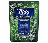 Tilda Riso Basmati al Vapore Lime e Coriandolo (250g) - Confezione da 2