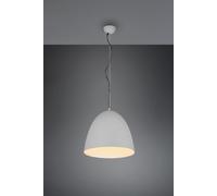 TILDA SOSPENSIONE METALLO CUPOLA GRIGIA D.40CM 1 LUCE ATTACCO E27
