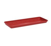 Tildenet 79966 - Sottovaso Mediterraneo per fioriera, 60 x 17 x 3 cm, Colore: Terracotta