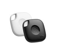 Tile by Life360 Mate (2024) - Localizzatore, cerca oggetti e tracker Bluetooth per chiavi, borse e altro. Trova telefono. Compatibile con iOS e Android. Pacchetto da 2 (Bianco/Nero)