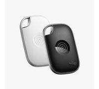 Tile by Life360 Pro (2024) - Localizzatore, cerca oggetti e tracker Bluetooth per chiavi, borse e altro. Compatibile con iOS e Android. Trova telefono. Pacchetto da 2 (Nero/Bianco)