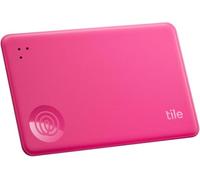 Tile by Life360 Slim (2024) - Localizzatore e tracker Bluetooth per portafogli, etichette di bagagli, passaporti e altro. Compatibile con iOS e Android. Trova telefono. Pacchetto da 1 (Pink Punch)