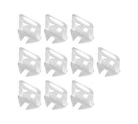 Tile Leveler System Kit 300Pcs Plastic Tile Leveling Spacers Installation Tool for Wall Flooring Accurate High Efficiency Durable Resistant (Base trasparente da 1,0 mm)