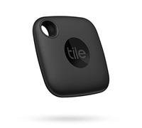 Tile Mate (2022) Ricerca oggetti Bluetooth, portata 76 m, funziona con Alexa e Google Home, compatibile con iOS e Android, nero, 37,8 x 37,8 x 7,1, (1 confezione)