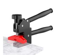 Tile Nippers, manuale Tile Splitter, alluminio lega a mano Tool, Precision Cutting Edge, Ergonomic Non Slip Grip, Ideal for Porcelain Ceramic Mirror Glasswork Projects