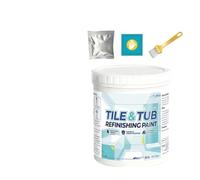 Tile Paint - 500g Semi-Gloss Tile Refinishing Coating | Waterproof Bathtub
