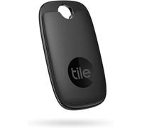 Tile Pro (2022) Bluetooth Trova oggetti, 1 Pezzo, Portata di rilevamento 120 m, compatibile con Alexa e Google Smart Home, iOS e Android, Trova chiavi, telecomandi e altro, nero