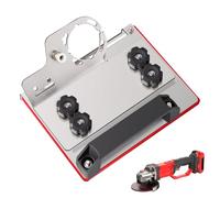 Tile Tool, Chamfering Stand, 3.15x5.51x0.94in Grinder Holder, Portable Design, 45 Degree for Cutting Precision, Angle Grinders, Projects, Construction Work, Home Renovation, Workshop Use