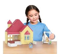 TILE TOWN Bluey Heeler Home - Piastrelle magnetiche per la costruzione di edifici con figure Bluey e Bingo, bambini 3-5+, nuove piastrelle d'azione per il gioco d'azione, costruzioni realistiche