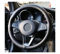 TiLeze Auto Interni Coprivolante per Auto Linee Ondulate Design Fodera Universale in Gel di silice Volante Modello a Treccia di Pelle Antiscivolo Traspirante Confortevole(6)