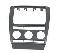 TILIEINE Auto Plancia Telaio Adatto per Skoda Octavia Aria condizionata Automatica 2004-2010 Pannello autoradio cruscotto Piastra Cornice Pannello Stereo CD Dvd Adio Telaio Adattatore
