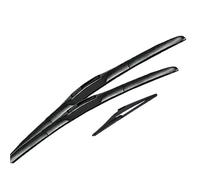 TILIEINE Auto Spazzole Adatto per Nissan Qashqai J12 2021 2022 2023 Parabrezza Spazzola per finestrini Set di 3 spazzole tergicristallo Anteriori e Posteriori Tergicristalli Ricambi Spazzole(LHD)