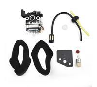 TILIEINE Carburatore con Kit Adatto per Honda GX25 GX35 GX25NT GX25T Motore Whipper Snipper Trimmer Kit Filtro Aria carburatore Adatto Guarnizioni