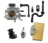 TILIEINE Carburatore con Kit Carburatore Adatto per 029 039 MS290 MS310 MS390 Kit Filtro Aria Carburante Olio carburatore Carburatore Adatto per trimer carburatore Guarnizioni