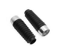 TILIEINE Copertura per Ammortizzatore Moto Adatto per Honda CT70 CT70H Z50 Z50R 1969-1971 Soffietti Forcella Anteriore 2X Copri Ammortizzatore per Stivali Anteriori per Moto Protezioni Forcella