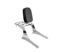 TILIEINE Cuscino Schienale Moto Portapacchi per Moto Sissy Bar con Schienale Posteriore Adatto per Suzuki Intruder/Volusia C800 C800C VL400 VL800 2001-2011 Moto Sissy Bar Portabagagli