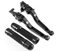 TILIEINE Freno Leve di Frizione Maniglia Adatto per QJMOTO QJ SRT 800 800X 800SX 800SRT Leve Freno e Frizione Corte Regolabili per Moto Accessori Pompa Freno Leva(Q)