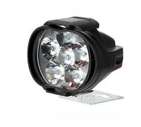 TILIEINE Lampadine per motociclette Faro Anteriore per Moto, Bianco, ausiliario, Luce Anteriore, faretto per Scooter, faretto aggiuntivo, fendinebbia Luce Notturna per Motocicletta(1pc Headlight)