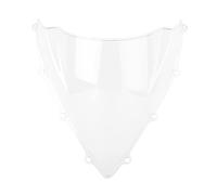 TILIEINE Moto Parabrezza Adatto per MV A&Gusta F3 800 675 2012-2017 Parabrezza per Moto a Doppia Bolla per Moto Cupolino Viti Kit(Clear)