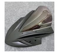 TILIEINE motoParabrezza Adatto per Kawasaki Ninja 200 Ninja 300 Ninja 250 2013-2023 Parabrezza per Moto Deflettori Antivento Parabrezza a Doppia Bolla Cupolino Viti Kit(Matte Black S)