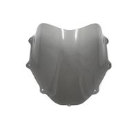 TILIEINE motoParabrezza Adatto per Multistrada 620 1000 2004-2009 Parabrezza Anteriore in Vetro per Moto Parabrezza Parabrezza Cupolino Viti Kit(Gray)