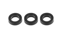 TILIEINE Paraolio 3 Pezzi Macchina per la Pulizia Portatile ad Alta Pressione FK47 Testa della Pompa Guarnizione dell'Acqua Anello di Tenuta dell'olio Paraolio Doppio Labbro(Black)