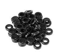 TILIEINE Sostituzione iniettori Carburante Set di 100 O-Ring per iniettori di Carburante per Automobili, Anello di Tenuta, Guarnizione Piatta, rondella, Anello di Gomma Iniettore
