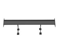 TILIEINE Spoiler Wing Spoiler per Auto GT Wing Spoiler Universale da 43,3 Pollici con alettone Posteriore per Auto Regolabile a Ponte Singolo Spoiler Posteriore per Tetto(2layers Long)
