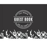 'Till Death Do Us Party - Guest Book: Rock and Roll Wedding Sign in Book