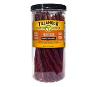 Tillamook Country Smoker - TERIYAKI BEEF STICK 20-Count .95 LBS-1 LBS Beef Jerky Meat Snack Camping Hiking by Tillamook