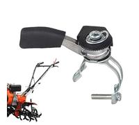 Tiller Throttle Control, Handlebar Thumb Throttle Lever, 3,94 pollici Accelerator Parts with Assistant Switches for Road Cutter, Power Trowel and Gardening Equipment