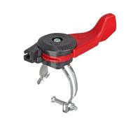 Tiller Throttle Control, leva del pollice del manubrio, struttura in lega di alluminio resistente, risposta di accelerazione liscia, compatibilità versatile, ricambio per macchine da taglio da strada