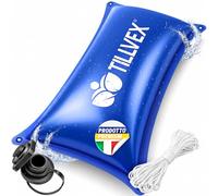 tillvex® Cuscino Invernale Piscina 2x4m + Corda 12m e Kit di Riparazione