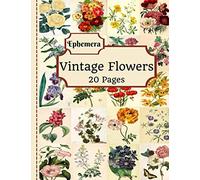 Tilly Douglas Vintage Flowers Ephemera (Tascabile)