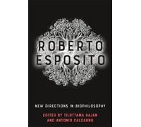 Tilottama Rajan Roberto Esposito (Copertina rigida)