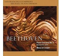 Ludwig van Beethoven Beethoven: Piano Concerto No. 3/Mass in C Major (CD) Hybrid