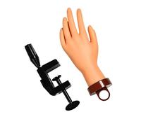 Tilt Bend Pin Hand Model Stand per la pratica artistica Meccanismo di bloccaggio sicuro Non Tip Design Strumento di formazione professionale Fisso Desktop Pin Training Stand