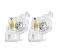 Tilt Mechanism For Blinds,2-piece Set Of Hexagonal Rod Metal Blind Tilt Mechanism, Transparent Thin Line Horizontal Tilts Controller, Curtain Replacement Accessories For Office Installation