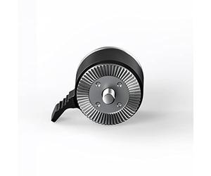 TILTA Adattatore per rosetta a regolazione rapida per rig a spalla leggeri Tilta e adattatori per rosetta per gimbal RS2/RS3 Pro - Sinistra TA-ARA-L-B