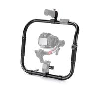 TILTA Basic Ring Grip Plus per gimbal DJI RS4, RS4 Pro, RS2 e RS3 Pro, anello stabilizzatore palmare con impugnatura per telecomando e modulo ricevitore di controllo wireless TGA-PRG2