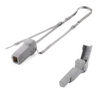 TILTA Custodia Protettiva con Tracolla Compatibile Con DJI Osmo Pocket 4P | 2 Scomparti Per Filtri 4p O 4 Scomparti Per Filtri 3/4, Tracolla Regolabile E Cinturino Da Polso Inclusi- Grigio Cenere