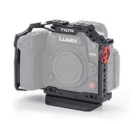 TILTA Gabbia completa per fotocamera compatibile con Panasonic GH6 GH7 con piastra inferiore, gabbia video per fotocamera Kit per la realizzazione di film TA-T15-FCC-B