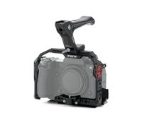 TILTA Gabbia per fotocamera per X-H2 X-H2S, con piastra a sgancio rapido Manfrotto, impugnatura superiore compatta NATO e supporto per adattatore obiettivo TA-T36-A-B
